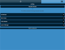 Tablet Screenshot of citea.org